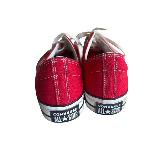 Converse All Star Red Canvas Unisex Star Player Sneakers Size 13/14.5 EU 47.5 - Picture 3 of 6